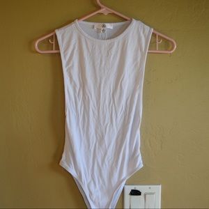 White bodysuit from missguided, never been worn